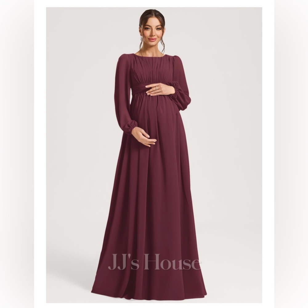 Maternity Formal Conservative Dress